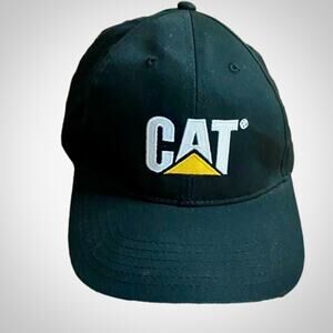 Caterpillar Inc Black Baseball Trucker Hat Unisex Mens One Size